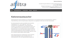 Desktop Screenshot of kationenaustauscher.com
